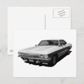 Impala Wahnsinn Postkarte (Vorne/Hinten)