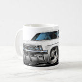 Impala-Weiß-Auto 1965-66 Kaffeetasse (Vorderseite Links)