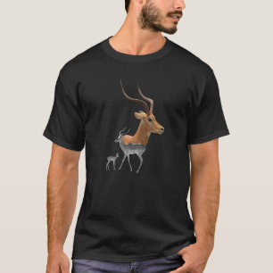 Impala zu Safari in Kenia T-Shirt