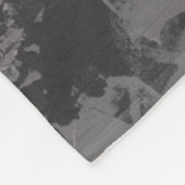 Impasto Abstrakt I Fleecedecke (Ecke)