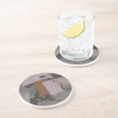 Impasto Abstrakt I Getränkeuntersetzer (Seite)