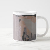 Impasto Abstrakt I Jumbo-Tasse (Rechts)