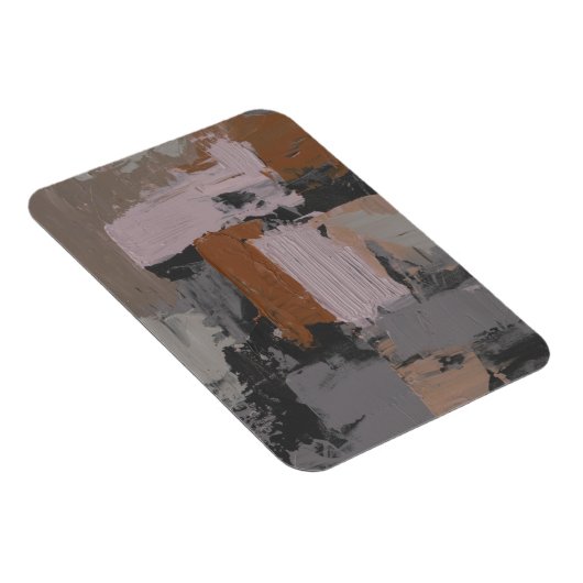 Impasto Abstrakt I Magnet (Rechte Seite)