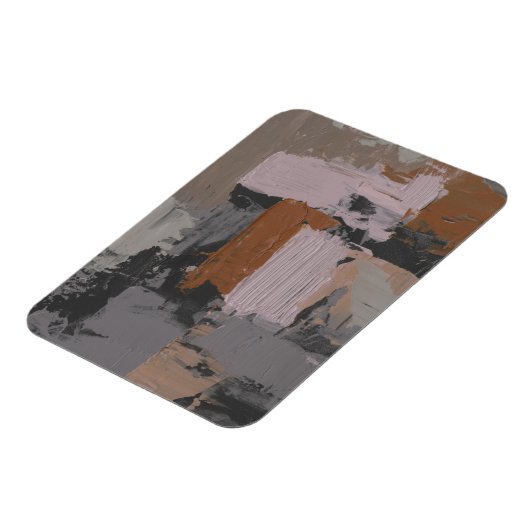 Impasto Abstrakt I Magnet (Linke Seite)