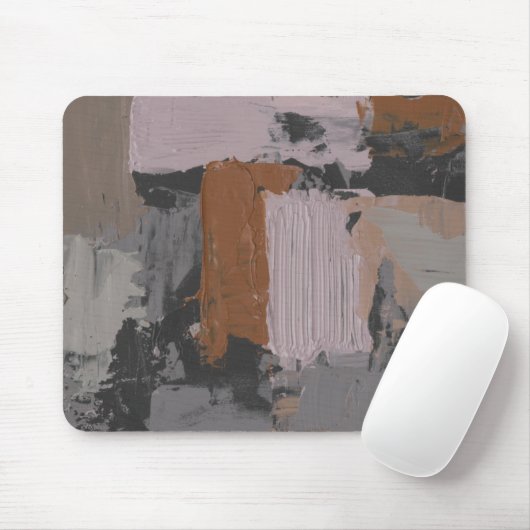 Impasto Abstrakt I Mousepad (Mit Mouse)