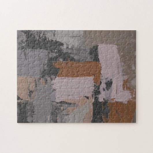 Impasto Abstrakt I Puzzle (Horizontal)