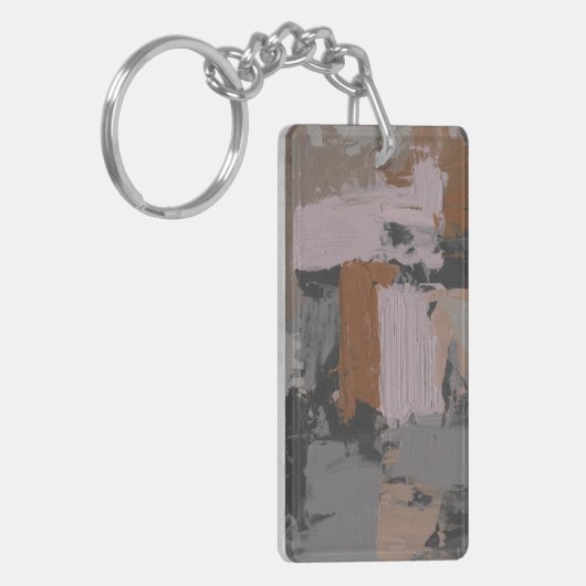 Impasto Abstrakt I Schlüsselanhänger (Vorderseite links)