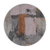 Impasto Abstrakt I Schneidebrett (Vorderseite)