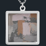Impasto Abstrakt I Versilberte Kette<br><div class="desc">Zuhause Décor</div>