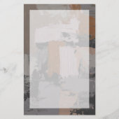 Impasto abstraktes I Briefpapier (Vorderseite)