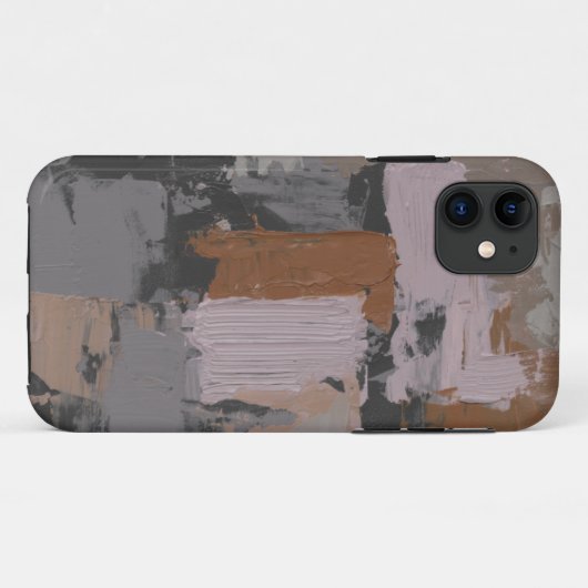 Impasto abstraktes I Case-Mate iPhone Hülle (Rückseite (Horizontal))