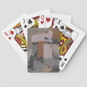 Impasto abstraktes I Spielkarten