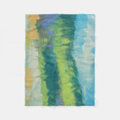 Impasto Feld II Fleecedecke (Vorderseite)