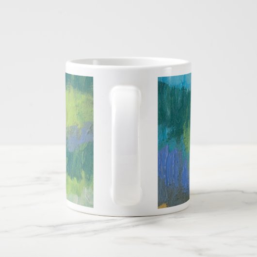 Impasto Feld II Jumbo-Tasse (Rückseite)