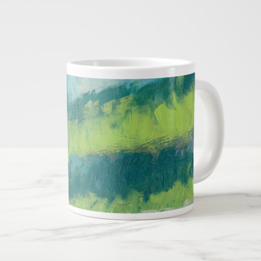 Impasto Feld II Jumbo-Tasse (Vorderseite Rechts)