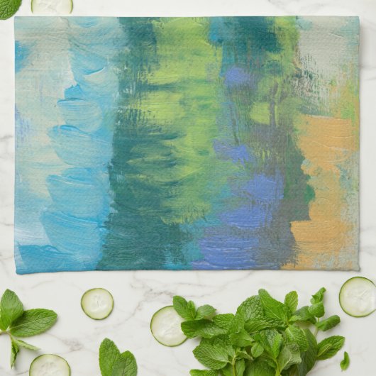 Impasto Feld II Küchentuch (Gefaltet)