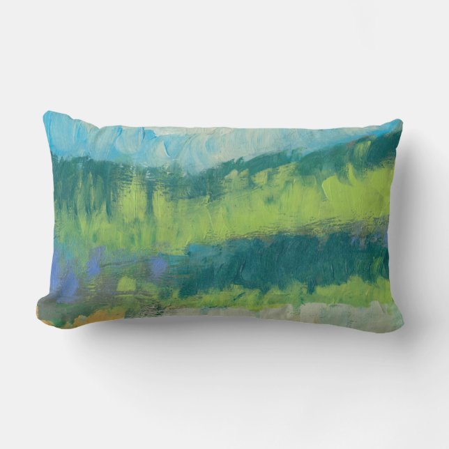 Impasto Feld II Lendenkissen (Vorderseite)