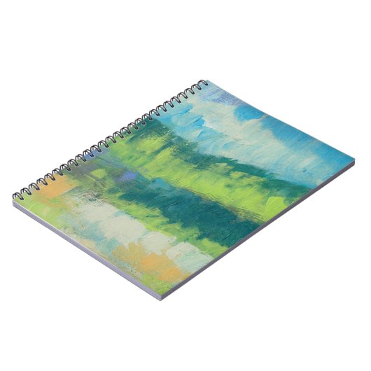 Impasto Feld II Notizblock (Linke Seite)