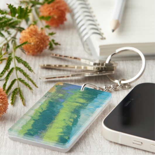 Impasto Feld II Schlüsselanhänger (Vorderseite rechts)