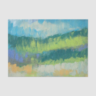 Impasto Feld II Seidenpapier