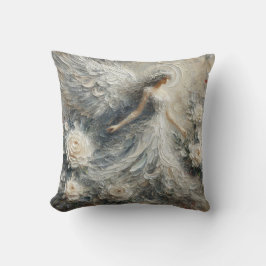 Impasto Imitats Relief Angel Art Throw Kissen