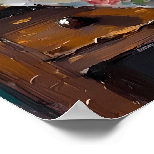 Impasto Kitchen Corner Poster (Ecke)