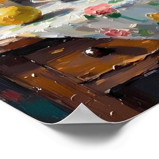 Impasto Kitchen Corner Poster (Ecke)