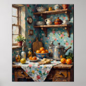 Impasto Kitchen Corner Poster (Vorne)