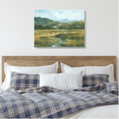 Impasto Landschaft III Leinwanddruck (Insitu (Schlafzimmer))
