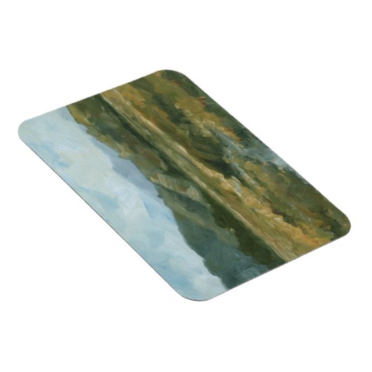 Impasto Landschaft III Magnet (Rechte Seite)