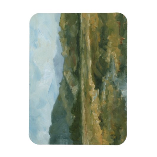 Impasto Landschaft III Magnet (Vertikal)