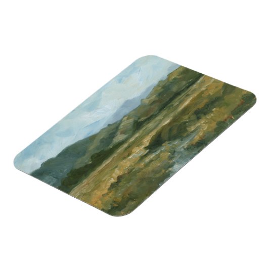 Impasto Landschaft III Magnet (Linke Seite)