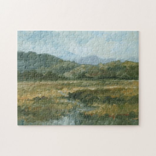 Impasto Landschaft III Puzzle (Horizontal)