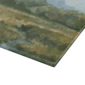Impasto Landschaft III Schneidebrett (Ecke)