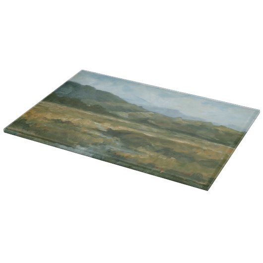 Impasto Landschaft III Schneidebrett (Ecke)