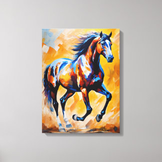 Impasto Symphony in Modern Abstraction Leinwanddruck