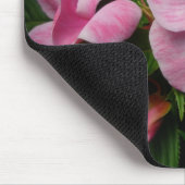 Impatiens Pink White Mousepad (Ecke)