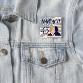 Impeach 45 Anti Trump Politischer Knopf Button (Beispiel)