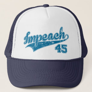 Impeach 45 Politischer Slogan Truckerkappe