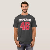 Impeach 46 Anti Biden T-Shirt (Vorne ganz)