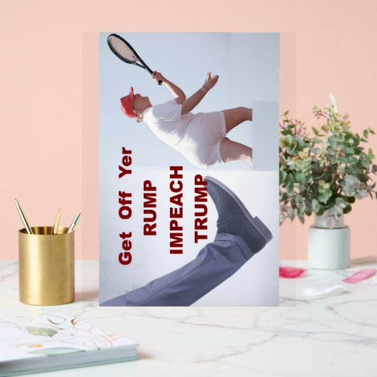 IMPEACH ACRYLSCHILD (Hochzeit)