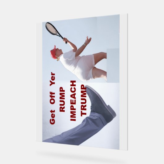 IMPEACH ACRYLSCHILD (Winkel)