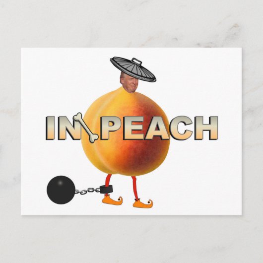 Impeach / Anti Trump, Postkarte (Vorderseite)
