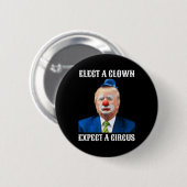 Impeach AntiTrump wählen einen Clown erwarten eine Button (Vorne & Hinten)