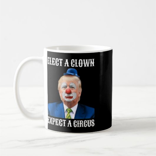 Impeach AntiTrump wählen einen Clown erwarten eine Kaffeetasse (Links)