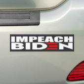 Impeach Biden Anti Joe Biden Autoaufkleber (Auf Auto)