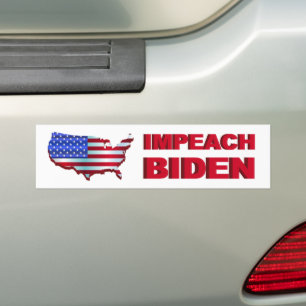 Impeach Biden Autoaufkleber