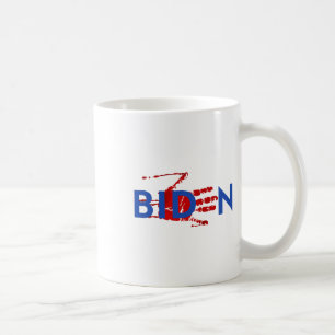 Impeach Biden Bloody Skeleton Hand Halloween Kaffeetasse