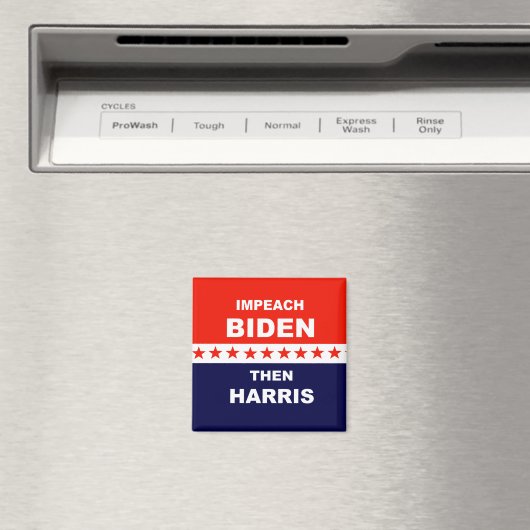 Impeach Biden Than Harris Magnet (In Situ (Geschirrspüler))