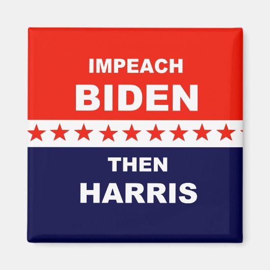 Impeach Biden Than Harris Magnet (Vorne)